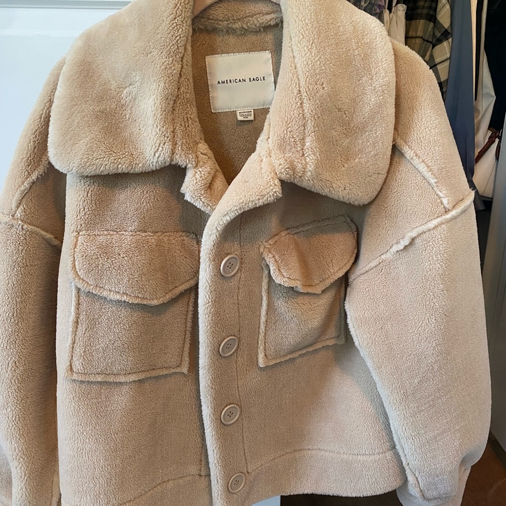 Cozy fleece jacket!